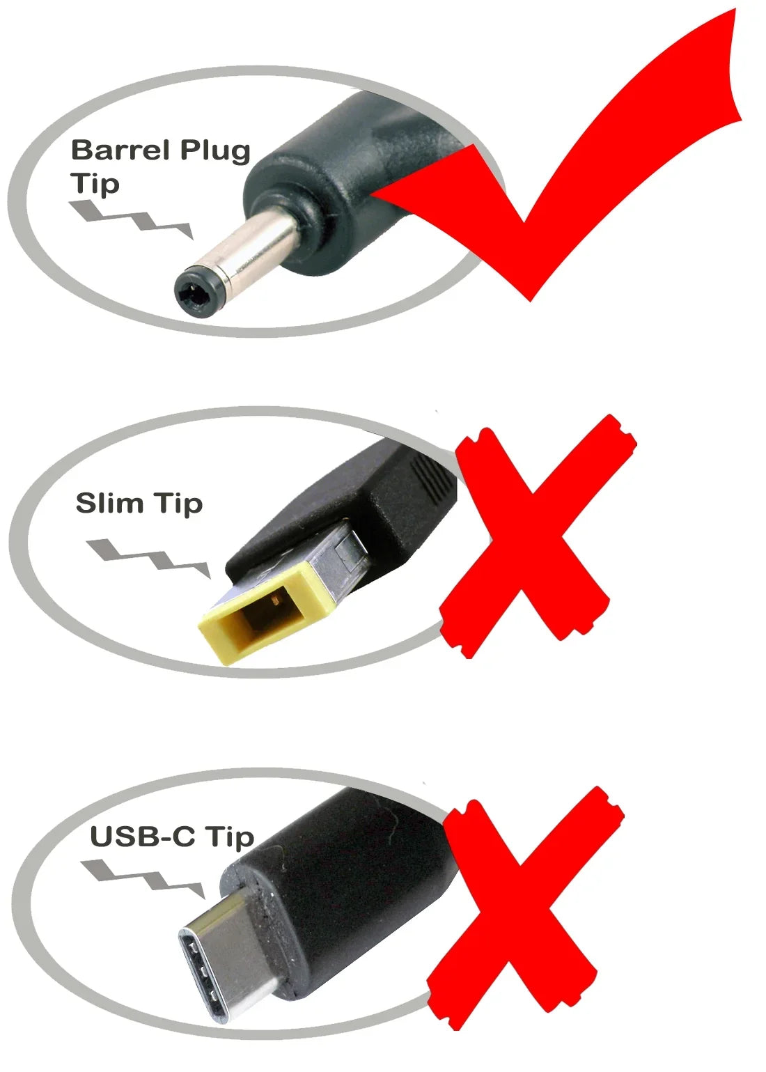 iTEKIRO 65W  Adapter for Lenovo Ideapad 100S 80R900BYCF, 100S 80R900C0CF, 100S 80R900FYUS, 110, 110-14IBR 80T6 14", 110 80T6000WUS, 110 80T6000XUS, 110 80T60020CF