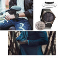 Customized Engraved Wooden Watch, Casual Handmade Wood Watch for Men Women Husband Wife Dad Mom Son Family
