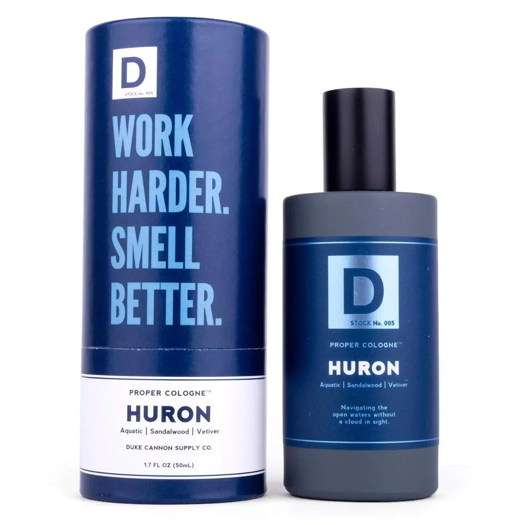 Duke Cannon Supply Co. Proper Cologne, 1.7 Fl Oz - Huron/Eau de Parfum for Men