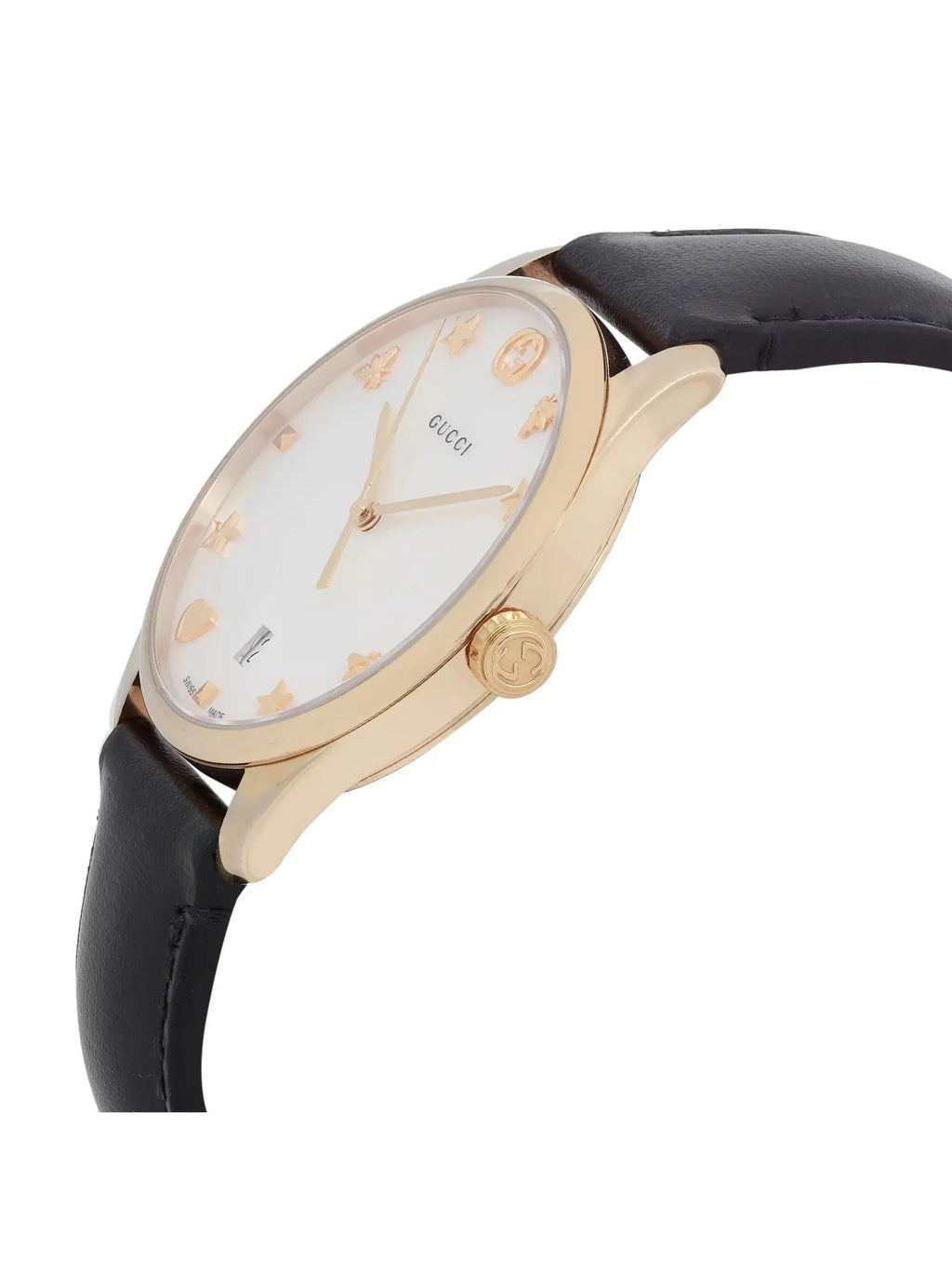 Gucci -Timeless 36mm Steel  Dial Quartz Ladies Watch