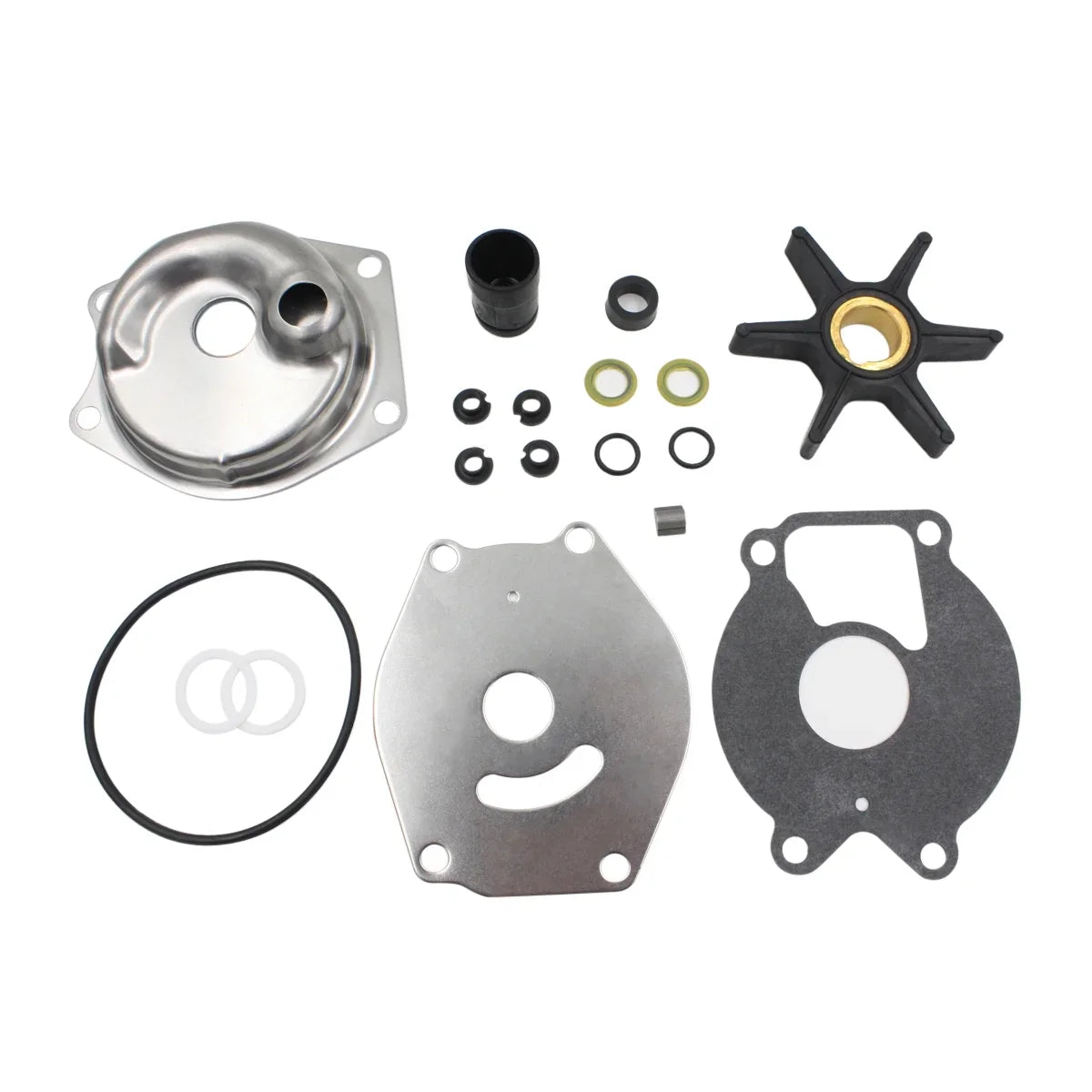 GHmarine 46-99157T2 Upper Water Pump Repair Kit for Mercury Outboards 9.9 15 20 25HP