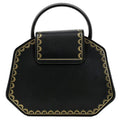 Pre-owned  Guirlande Mini Calfskin Leather Top Handle Satchel Bag Black