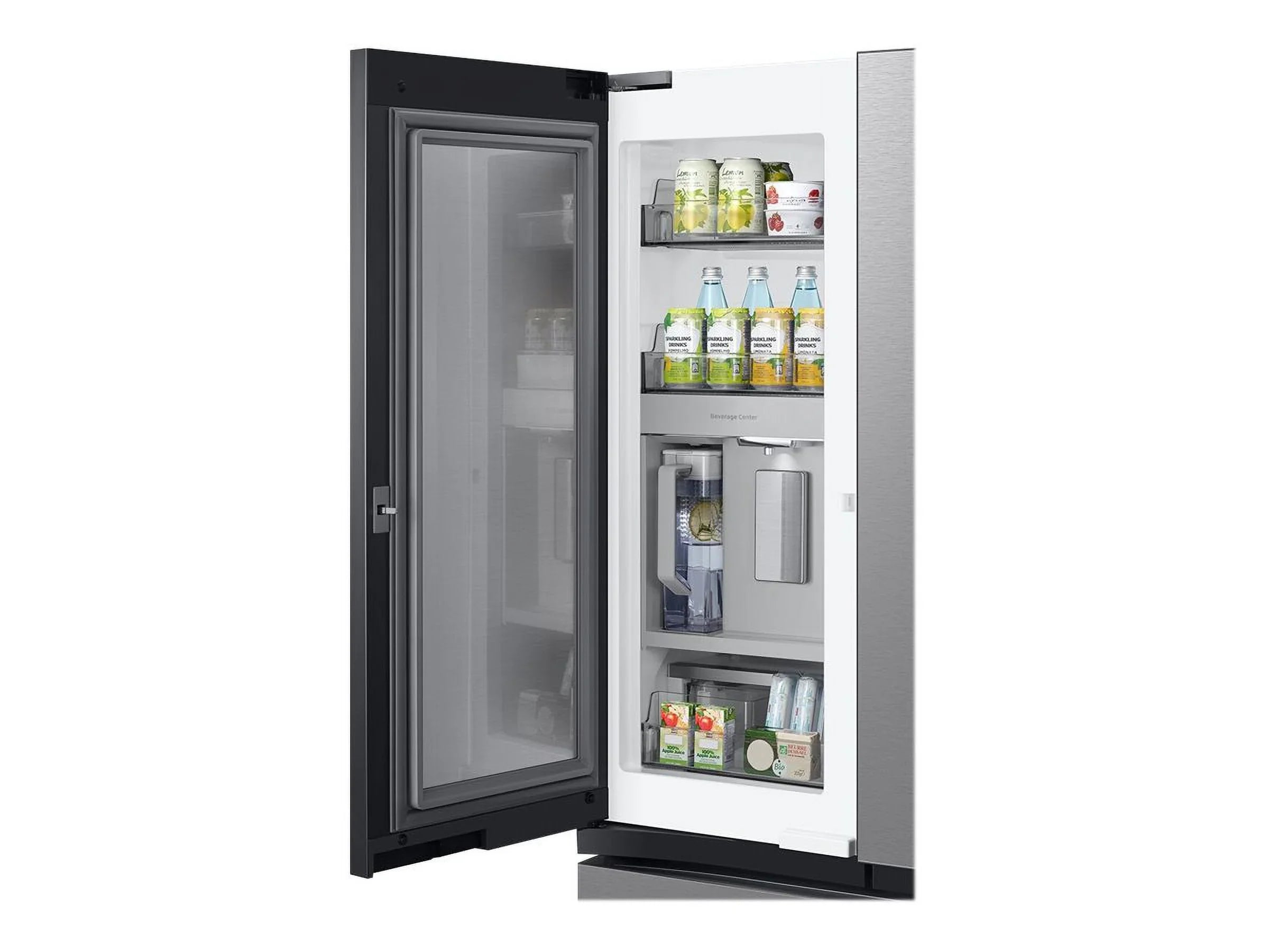 Samsung Bespoke 3-Door French Door Refrigerator (30 cu. ft.) with Beverage Center
