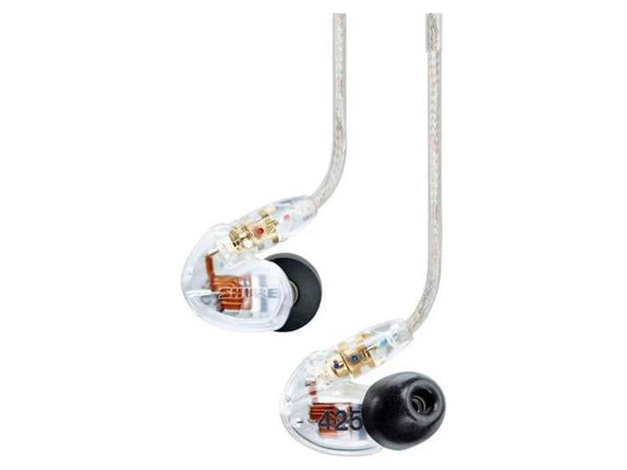 Shure  Pro In-Ear Sound Isolating Dual Driver Earphones - Clear