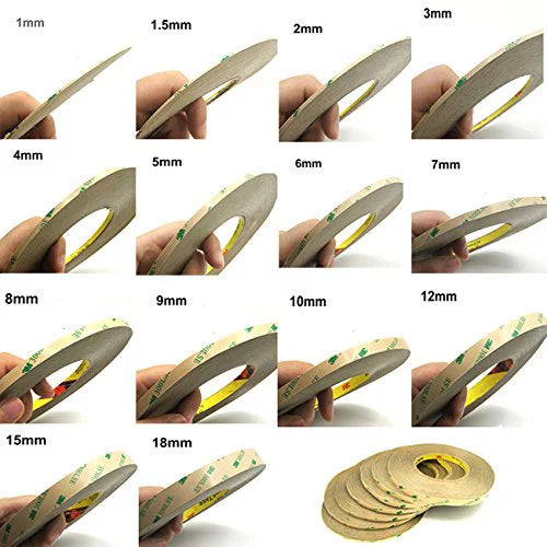 3M 300LSE 19 mm x 55 Meter (180ft) Double Sided Sticky Adhesive Tape High Bond Good for Repair Phone , Camera , Digitizer Iphone  6 7 5 Samsung Note