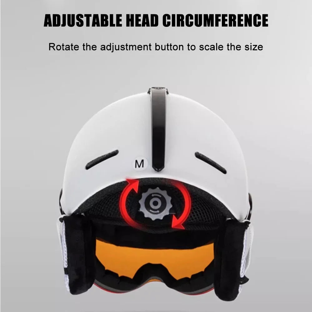 Skiing Snowboard Skateboard Helmets - Winter Windproof Cycling Safety Gear