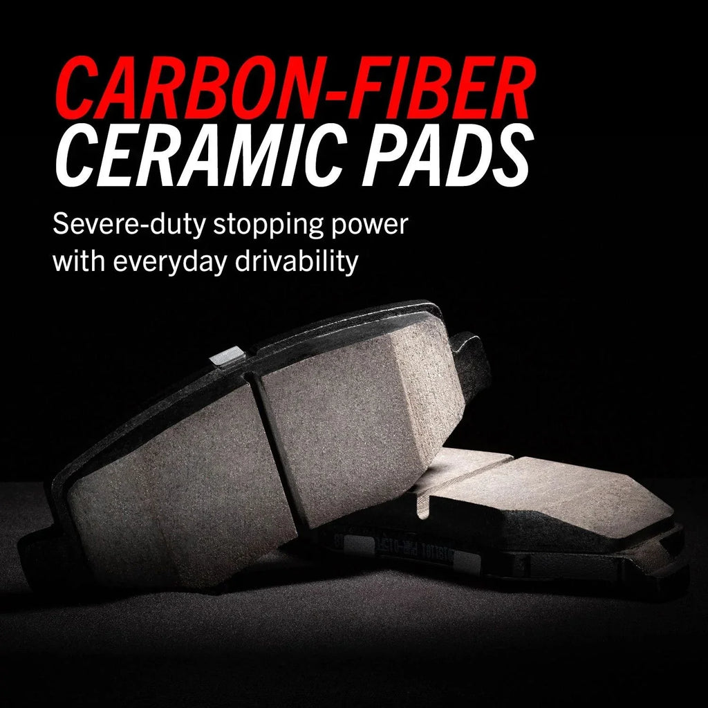 Power Stop Rear  Evolution Carbon-Fiber Ceramic Brake Pads -2191 Fits 2019 Infiniti