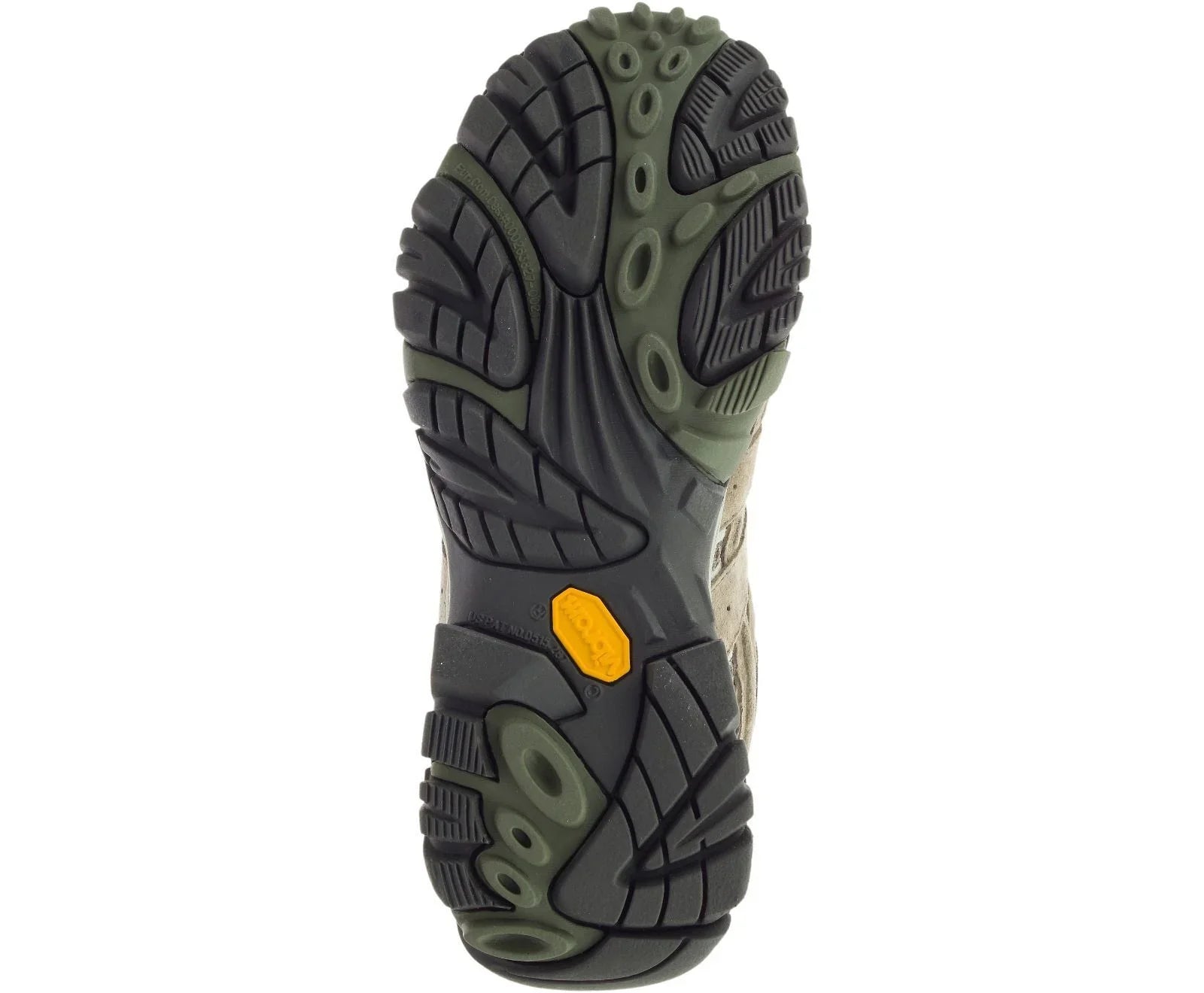Merrell Women's Moab 2 Ventilator Mid Hiking Shoes, Olive, Size 9 Wide