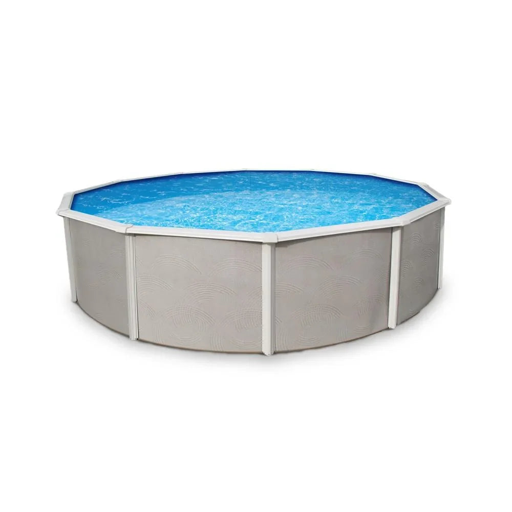 BlueWave Products     27' Round 52" Belize Steel Pool