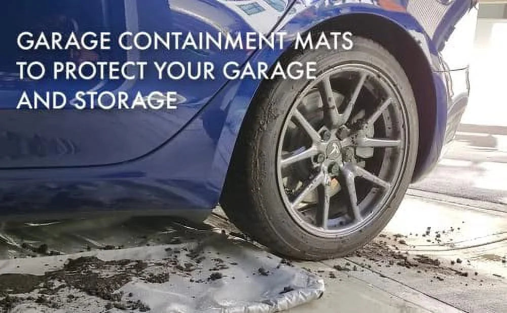 Floor Defender Garage Containment Mats (7' 9" x 18' Car Size)