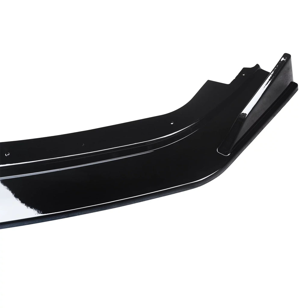 Front Bumper Lip for 2017-2023 Infiniti  Gloss Black 3PCS