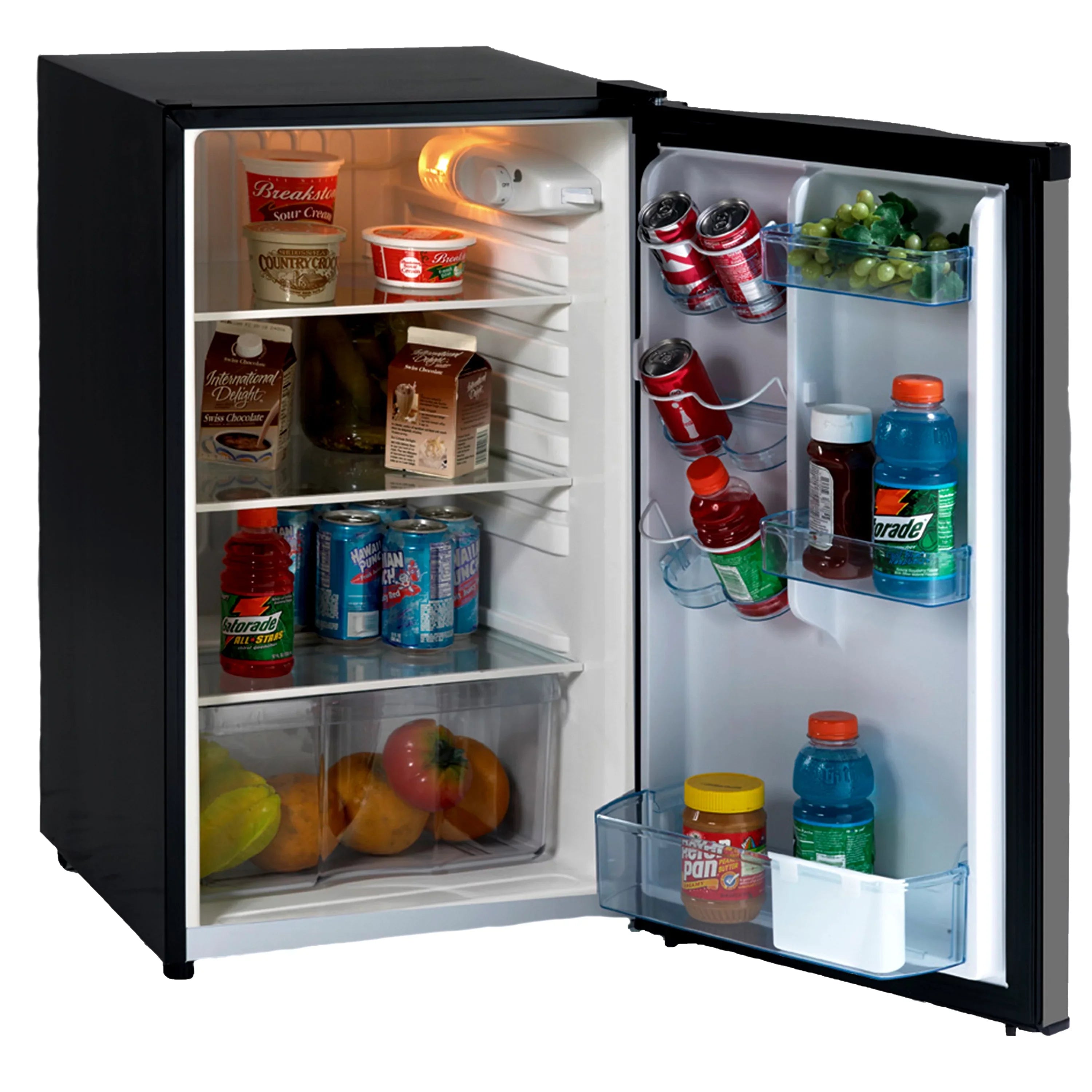 Avanti 4.4 cu. ft. Compact Refrigerator, in Stainless Steel ()