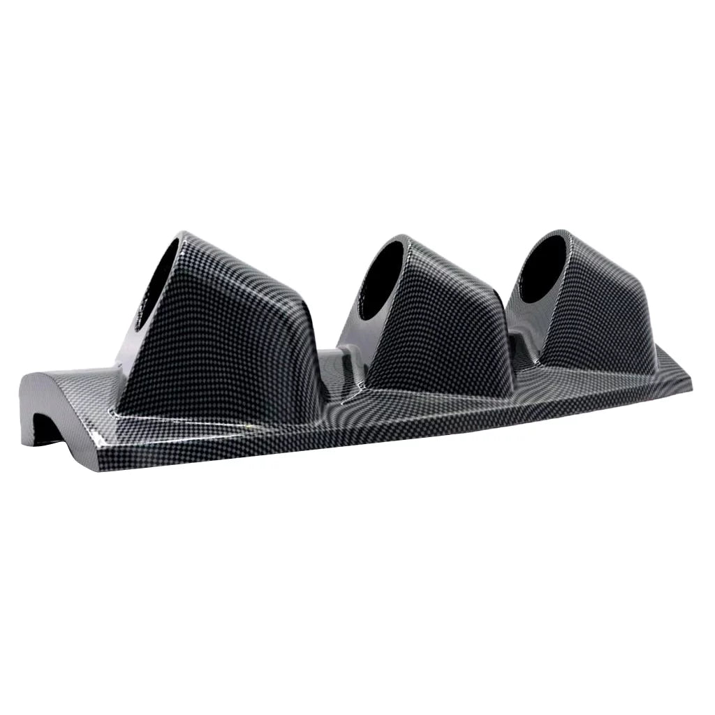 Carbon Fiber Right  3 Hole Measuring Instrument Mounting Bracket 52MM