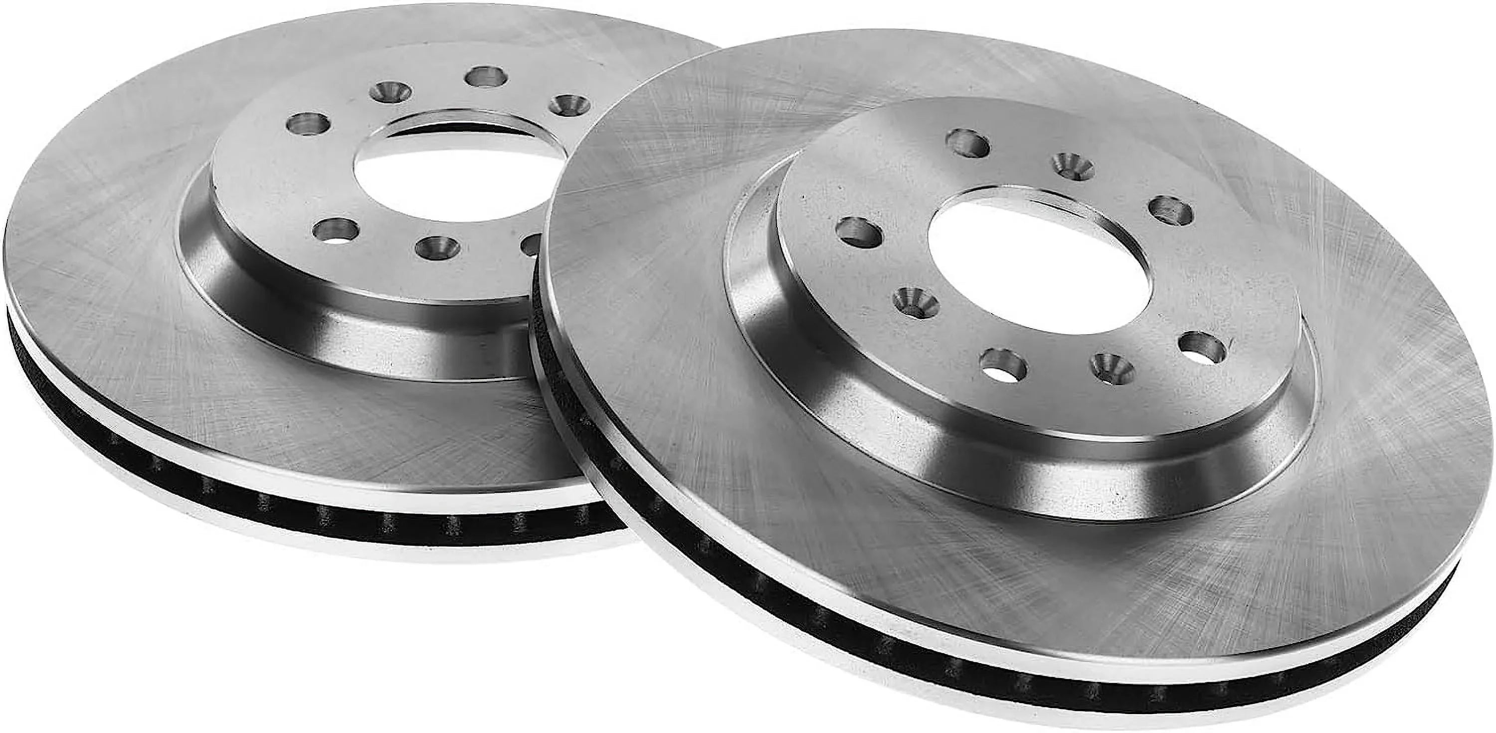 '-Premium Front Disc Brake Rotors Set Compatible with Chevrolet Impala 2006-2013 Impala Limited 2014-2016 Monte Carlo 2006-2007 Buick Lucerne