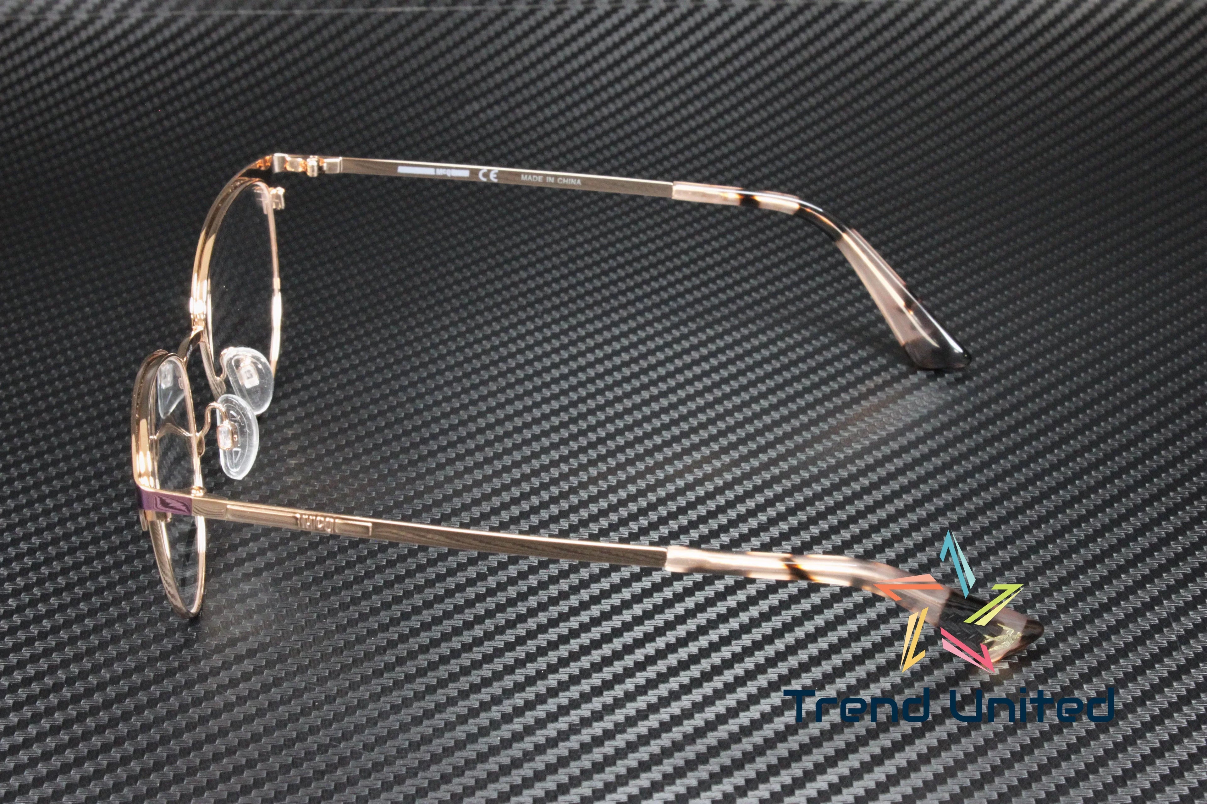 002 Cat Eye Pink Pink Demo Lens 50 mm Women's Eyeglasses