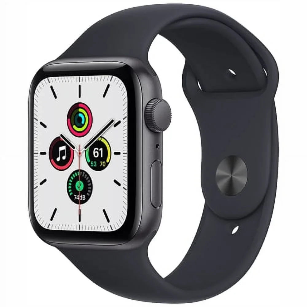Pre-Owned Apple Watch  44mm  - Space Gray Aluminum Case - Black Sport Band (2020) - Fair