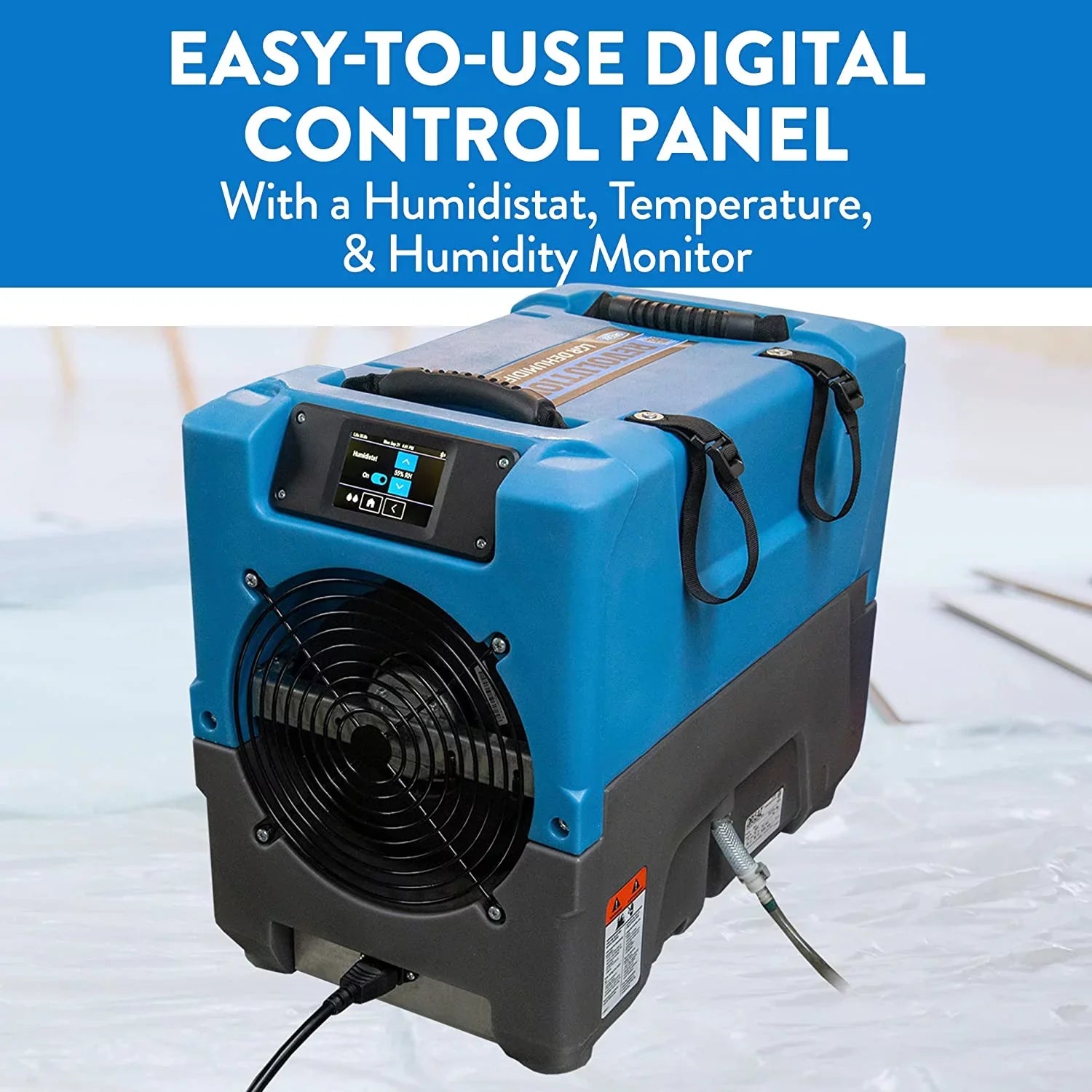 Dri-Eaz  Revolution  Dehumidifier, 12.5", 80 Pints