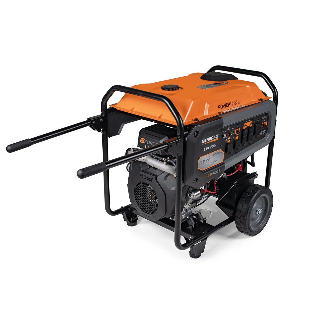 Generac 8917  18000 Watt Electric Start Gas Powered Portable Generator with COSense - 50ST