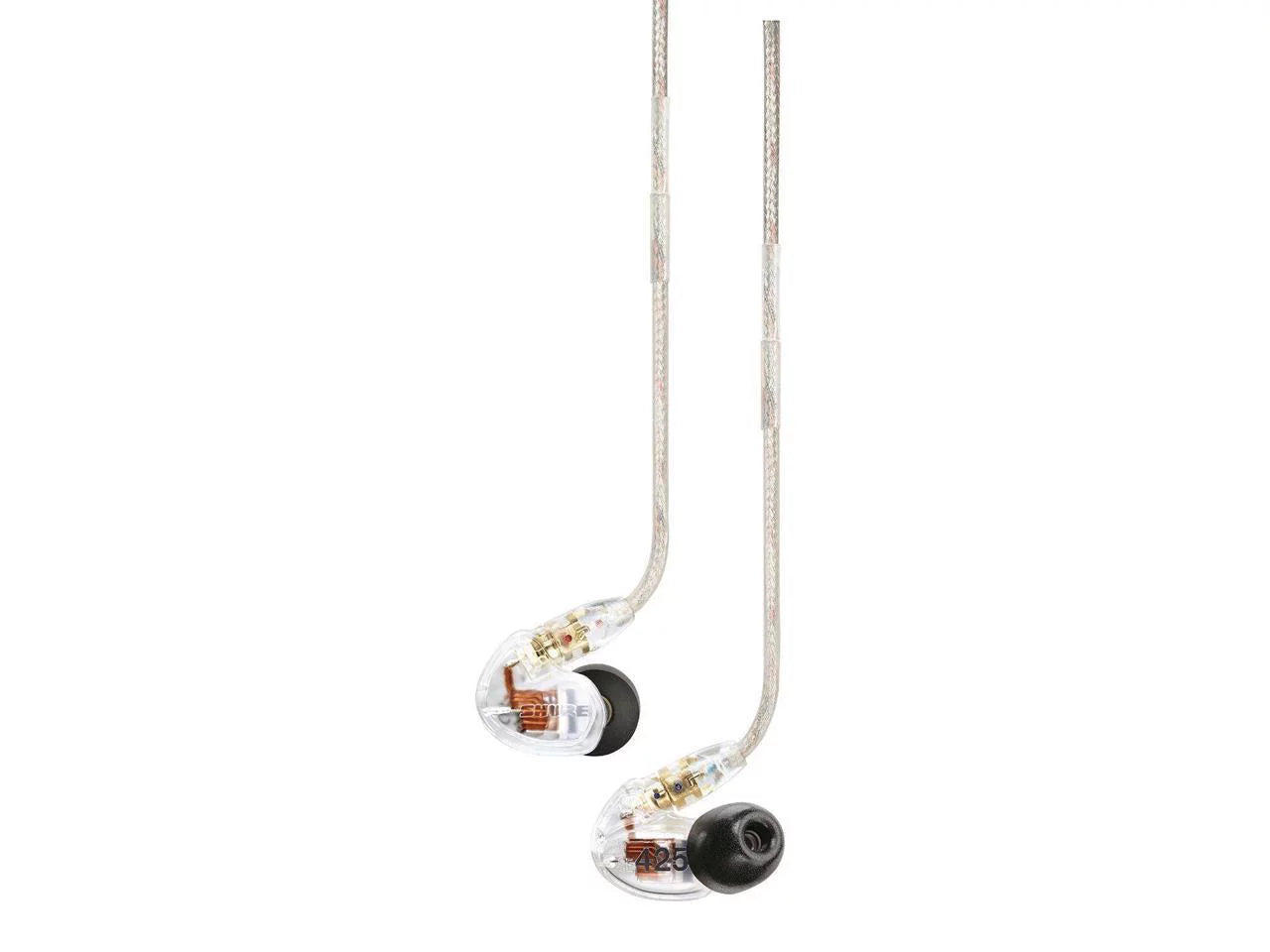 Shure  Pro In-Ear Sound Isolating Dual Driver Earphones - Clear