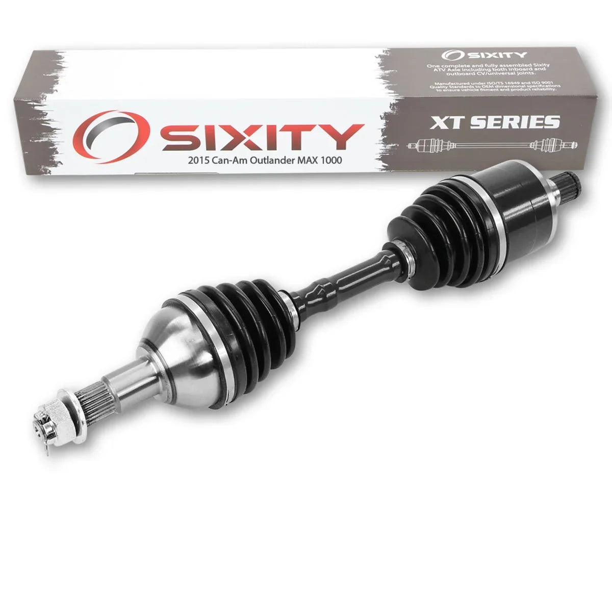 Sixity  Rear Right Axle fit with Can-Am Outlander  1000 2015 -  4X4