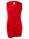 Lauren Ralph Lauren Women's Sleeveless Cotton Cover-Up (Red Orange, )