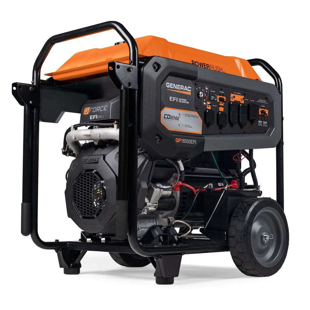 Generac 8917  18000 Watt Electric Start Gas Powered Portable Generator with COSense - 50ST