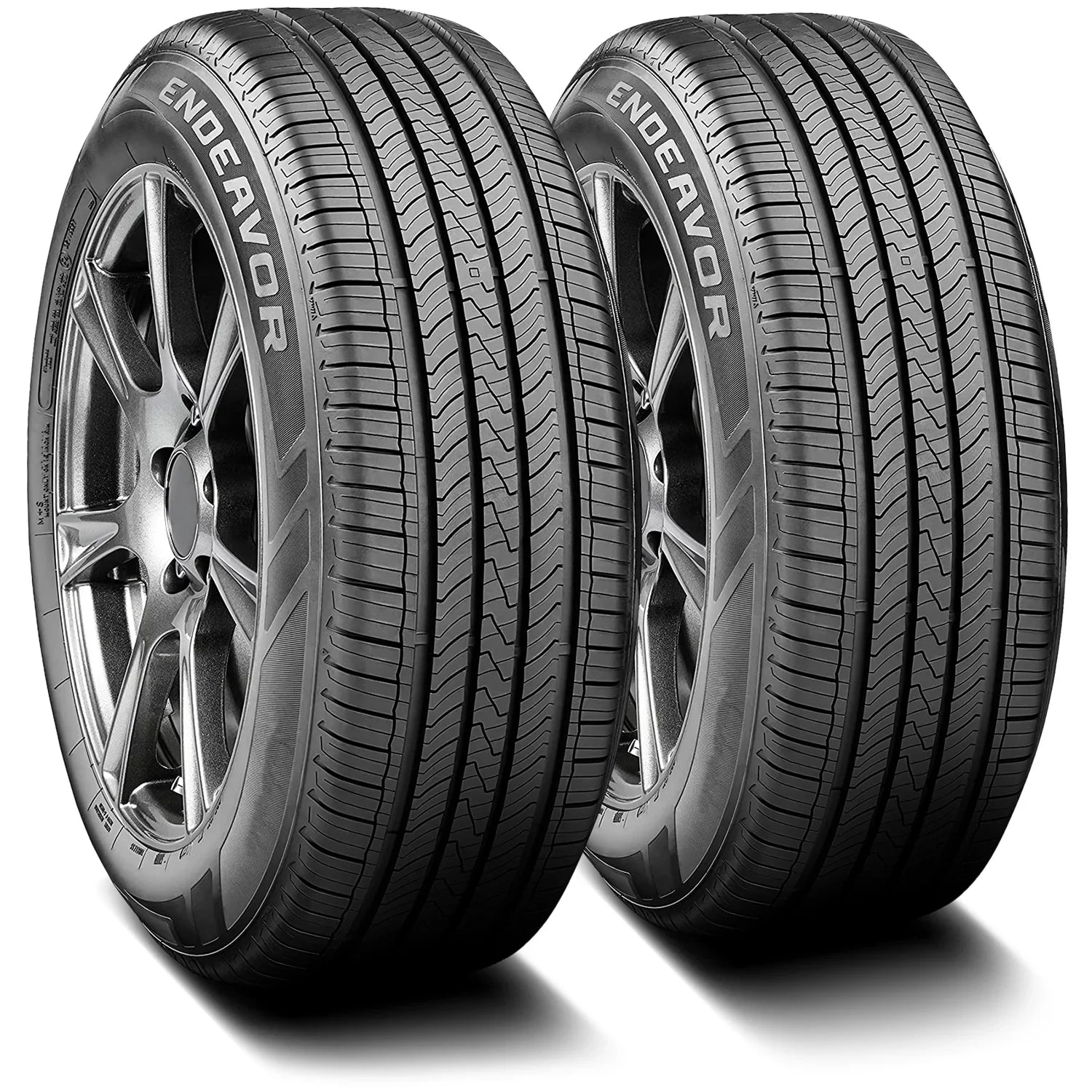 Set of 4 () Cooper Endeavor 225/50R17 98V   / All Season Tires Fits: 2012-15 Chevrolet Cruze , 2012-18 Ford Focus Electric