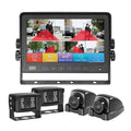 Vision -4 7-In. 4-Channel  Monitor and 4-Camera System with Intelligent Detection and Warning Alert, -4