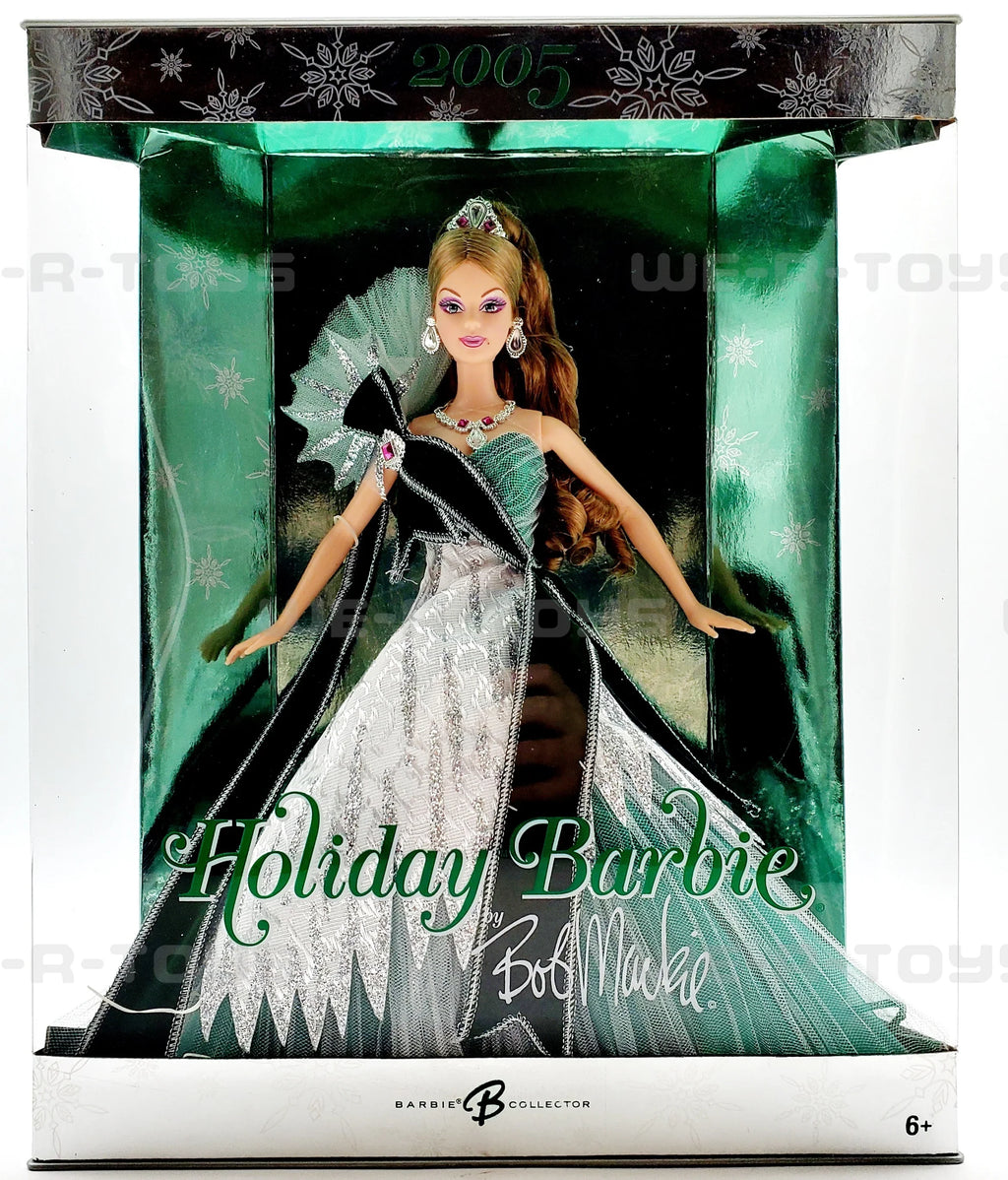 2005 Holiday Emerald Barbie Doll by Bob Mackie Mattel