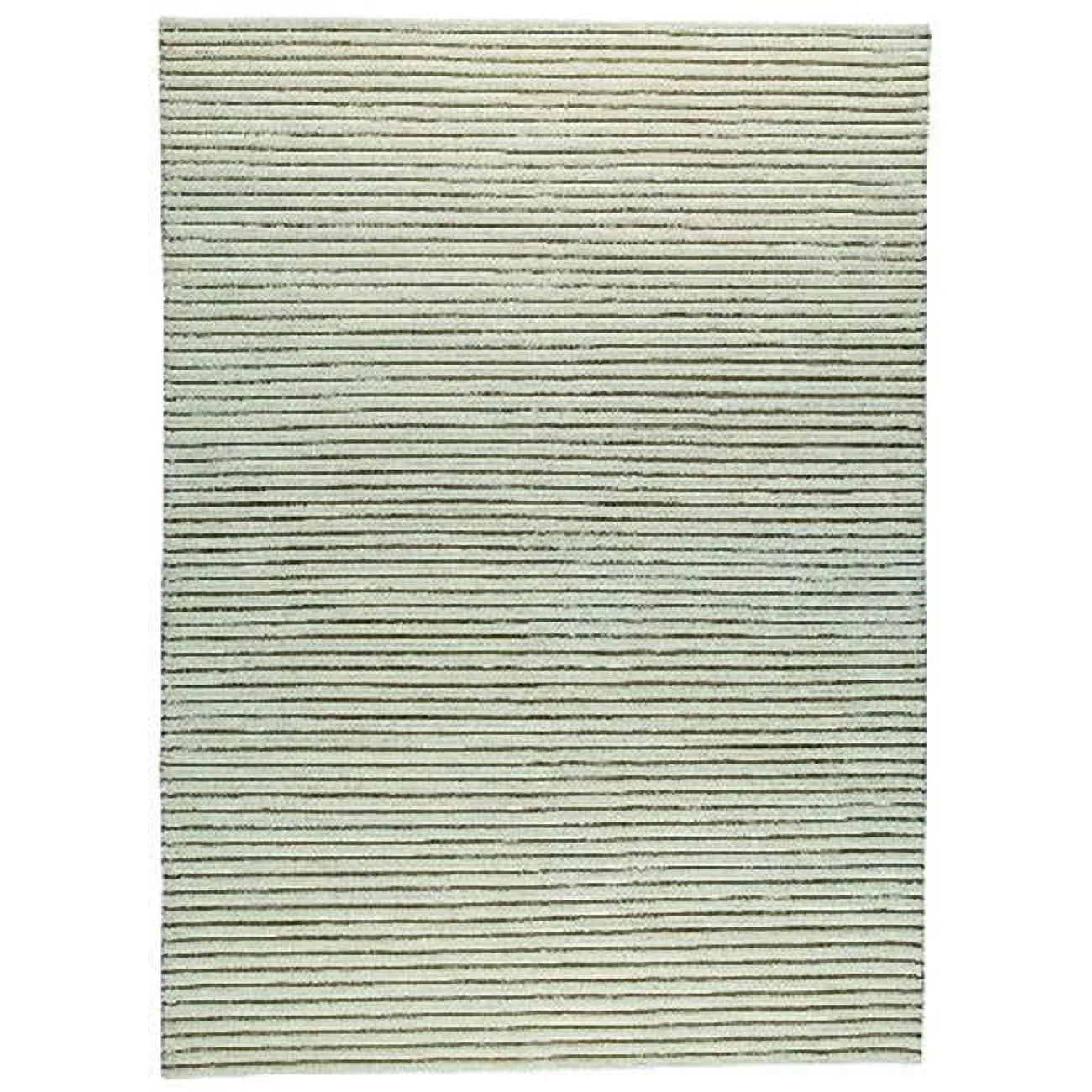 Trading  Hand Woven 2021 5.5 ft. x 7.83 ft. Area Rug - White