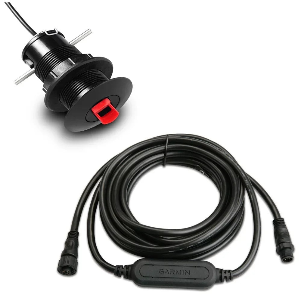 Garmin  43 Thru-Hull Speed/Temperature Transducer w/ 10 Bundle