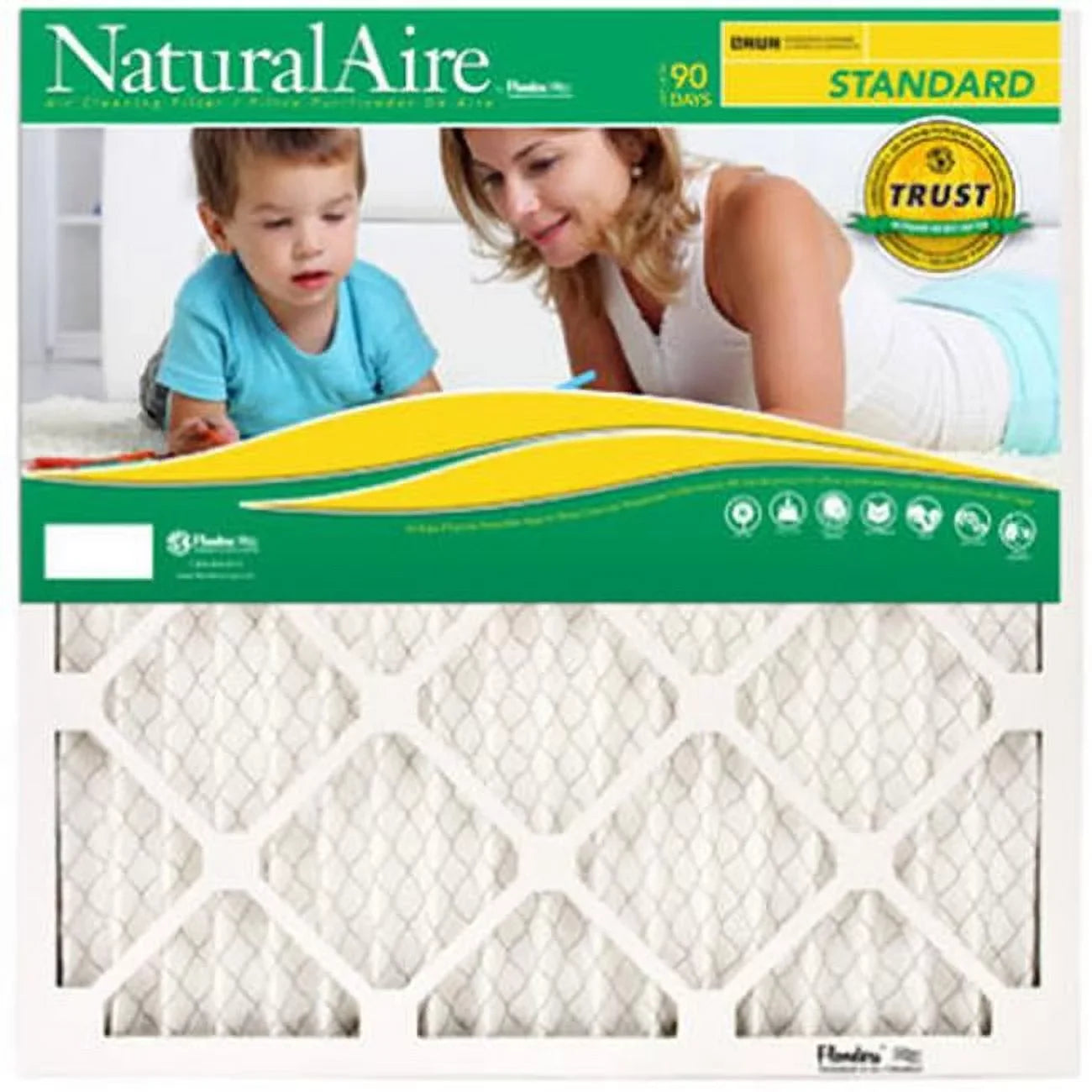 Flanders 84858.011630 29.88 x 0.81 in. NaturalAire Standard Pleated Air Filter - Pack Of 12