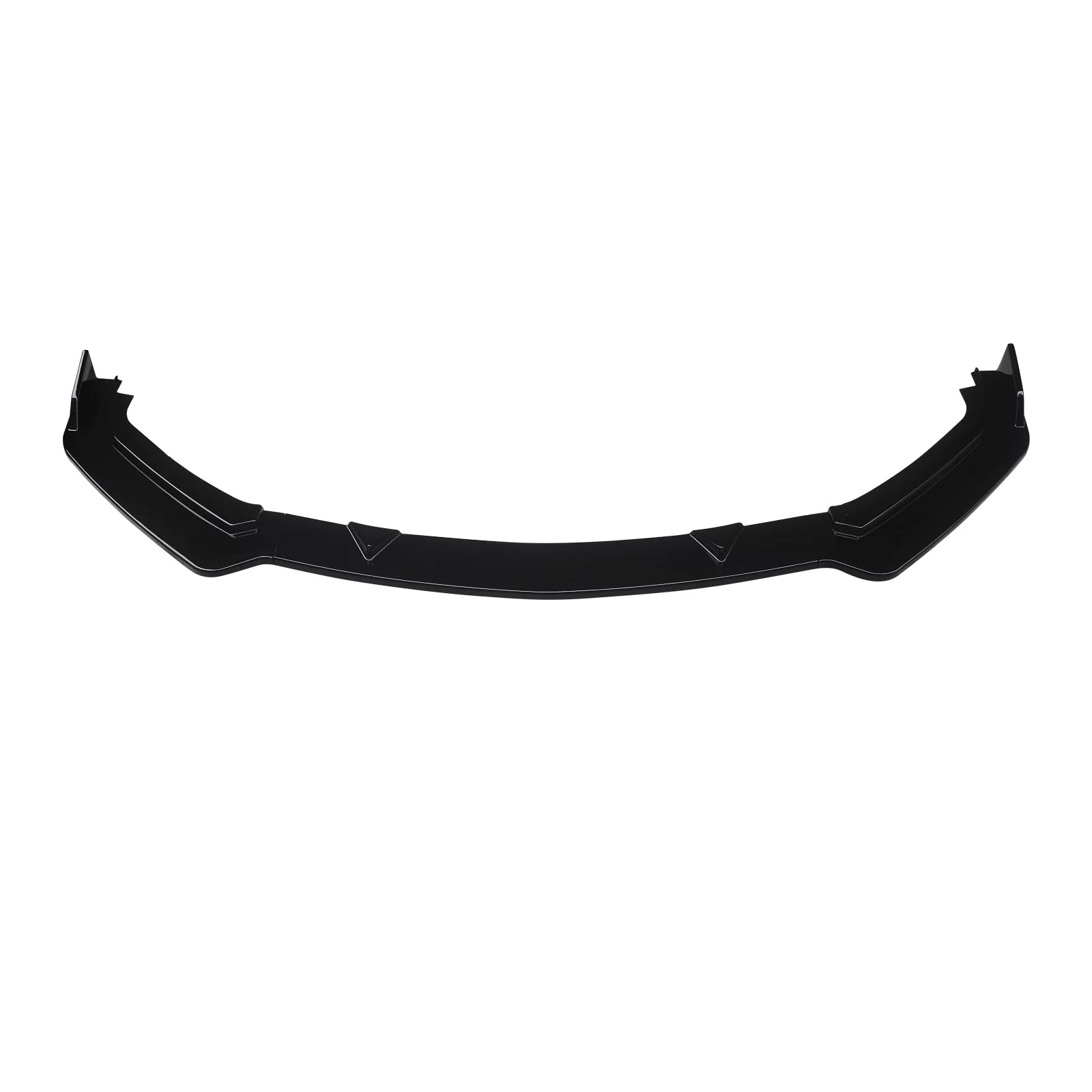 Front Bumper Lip for 2017-2023 Infiniti  Gloss Black 3PCS