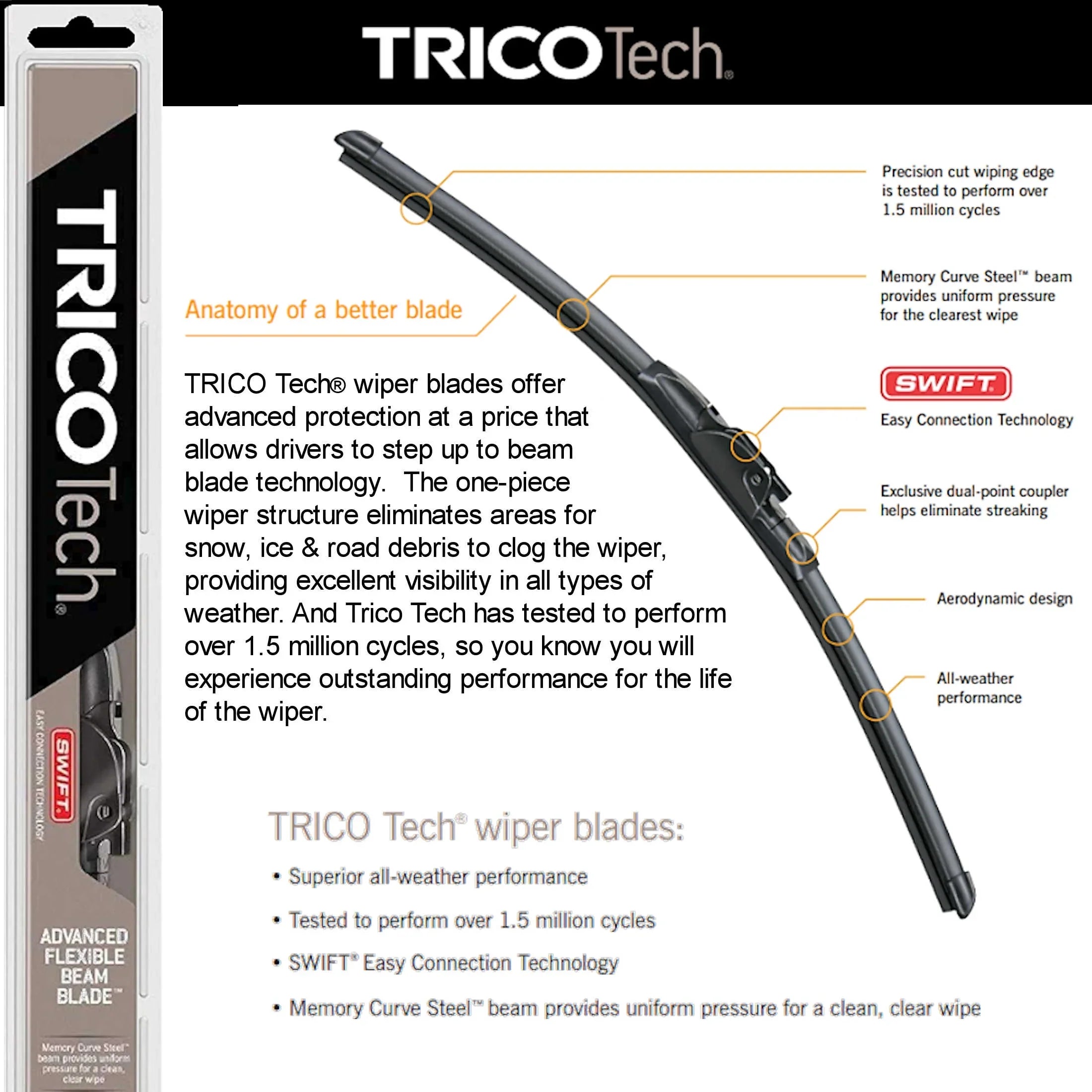 2019 Audi  Beam Blade Wipers (Set of 2)