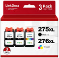 275XL 276XL Ink Cartridge Combo Pack Replacement for Canon -275 -276 275XL 276XL used with Canon        Printers(2 Black, 1 Color)