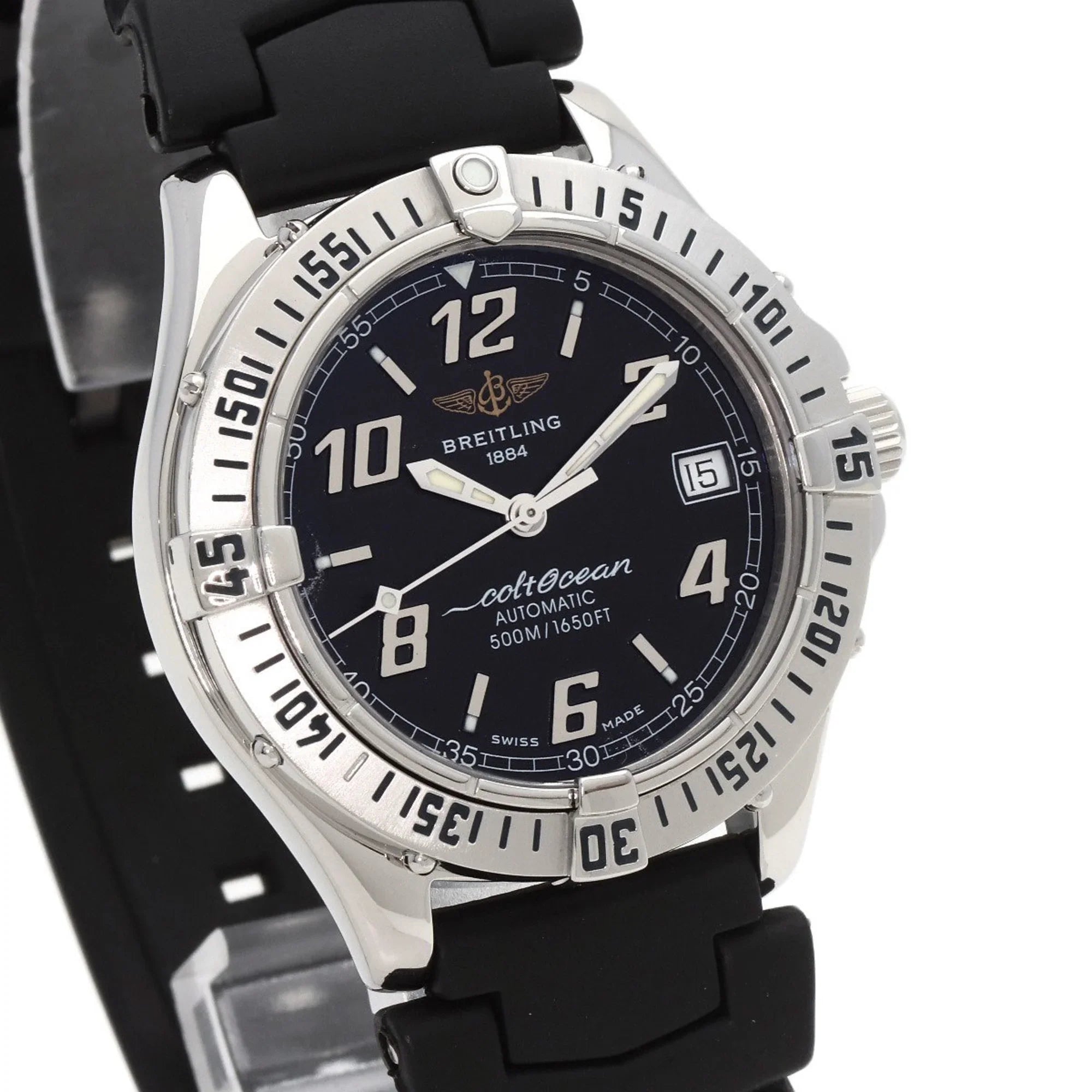 Pre-Owned   Colt 'Shearn Watch Stainless Steel/Rubber Men's (Good)