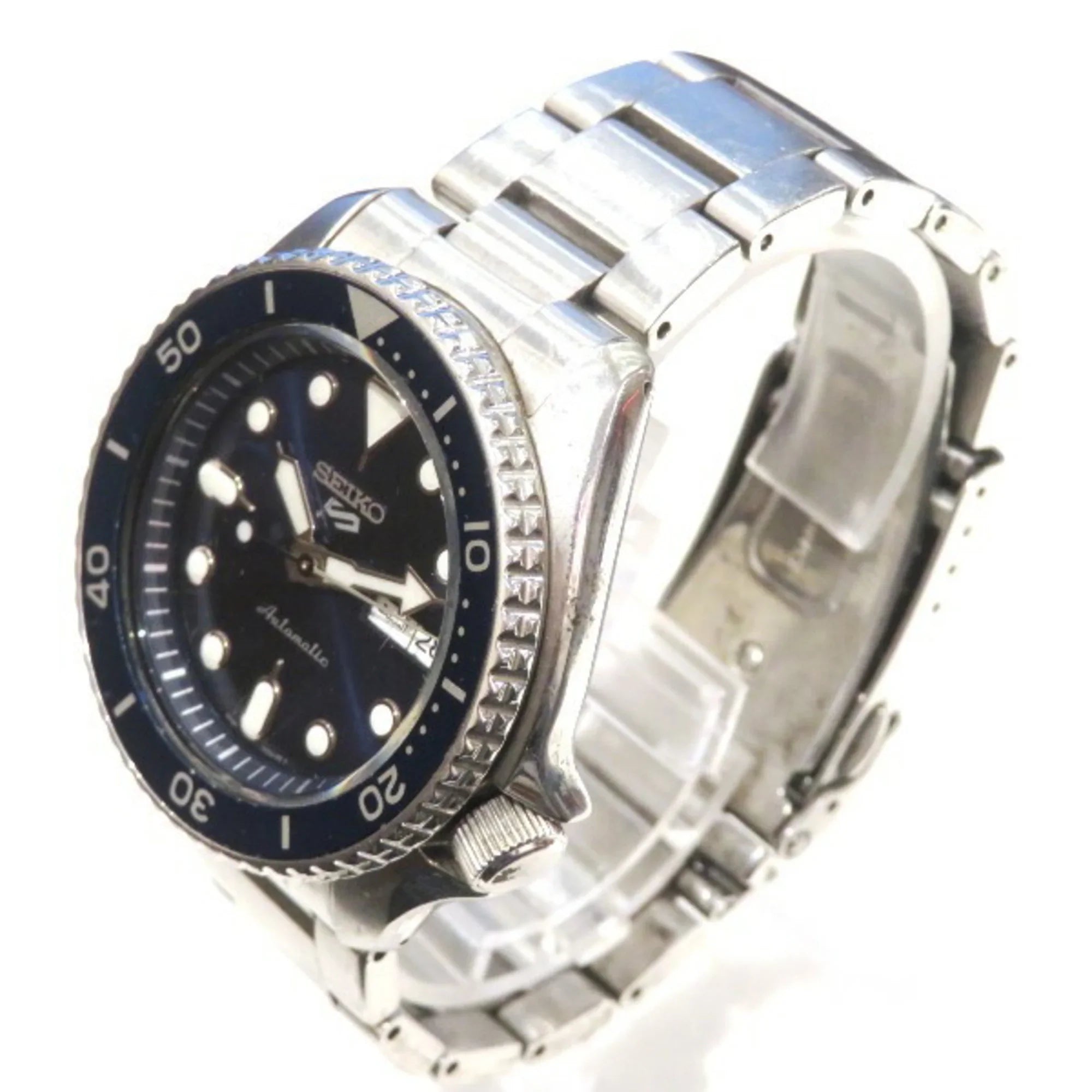 Pre-Owned Seiko Five Sports Mechanical 4R36-07G0 Automatic Watch Men's Wristwatch (Fair)