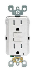 Leviton SmartlockPro 15 amps 125  Duplex White  Outlet 5-15R 1 pk