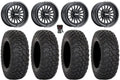 MetalFX Delta 15" Wheels Black 35"  Tires Polaris   1000 /   / Ranger  900/1000