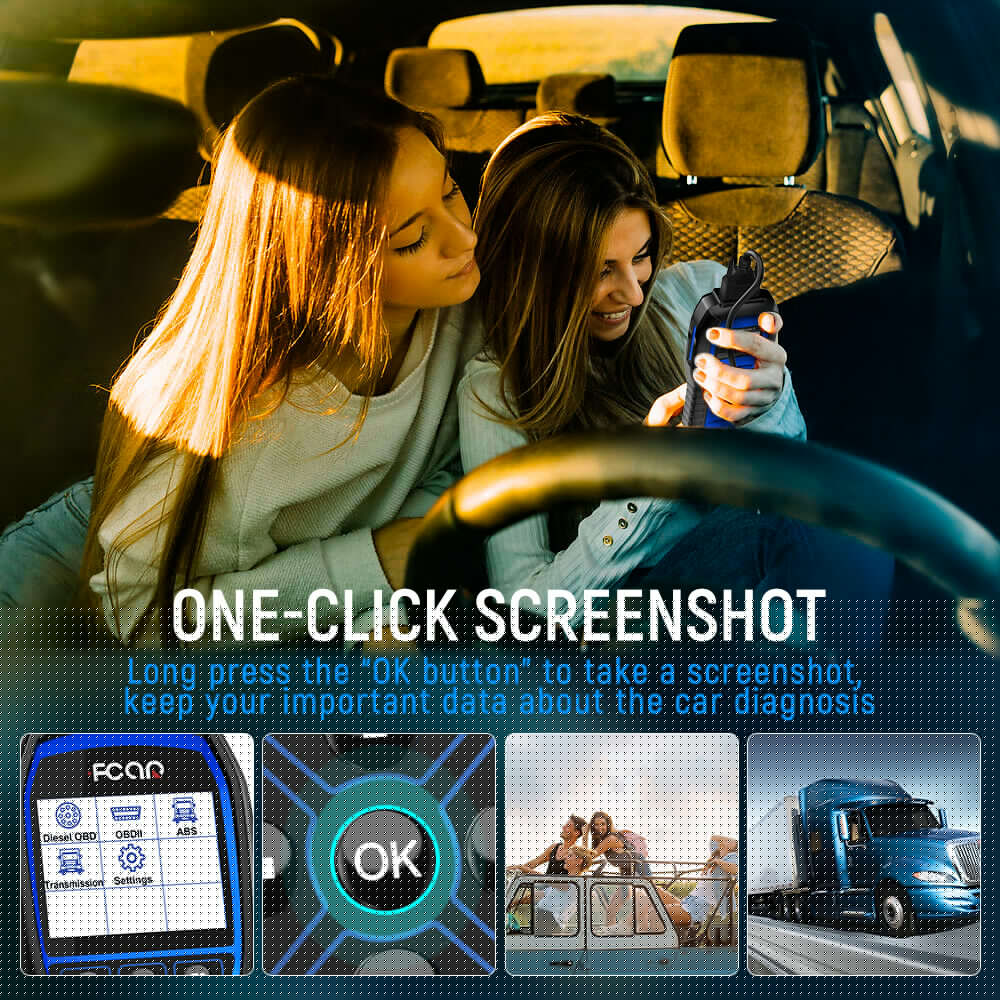 Heavy Duty Truck Scanner Scan Tool  Transmission All System Diesel All System  Scanner Code Reader Heavy fit for Freightliner Volvo Mack