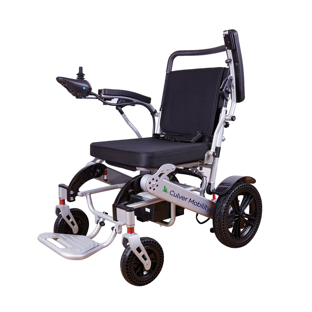 Alton Mobility - Exclusive Lightweight and Foldable Electric Power Wheelchairs 360lbs - 500W - 20 miles -