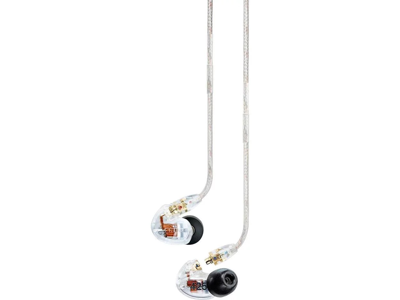 Shure  Pro In-Ear Sound Isolating Dual Driver Earphones - Clear