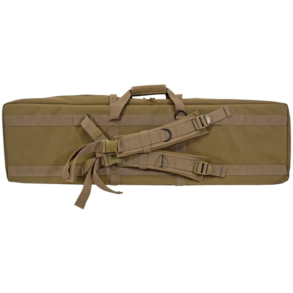 Double Rifle Case Flat Dark Earth 600D Polyester 42   1