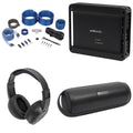 Polk Audio .2 2-Channel 500w Amplifier+Wires+Bluetooth Speaker+Headphones