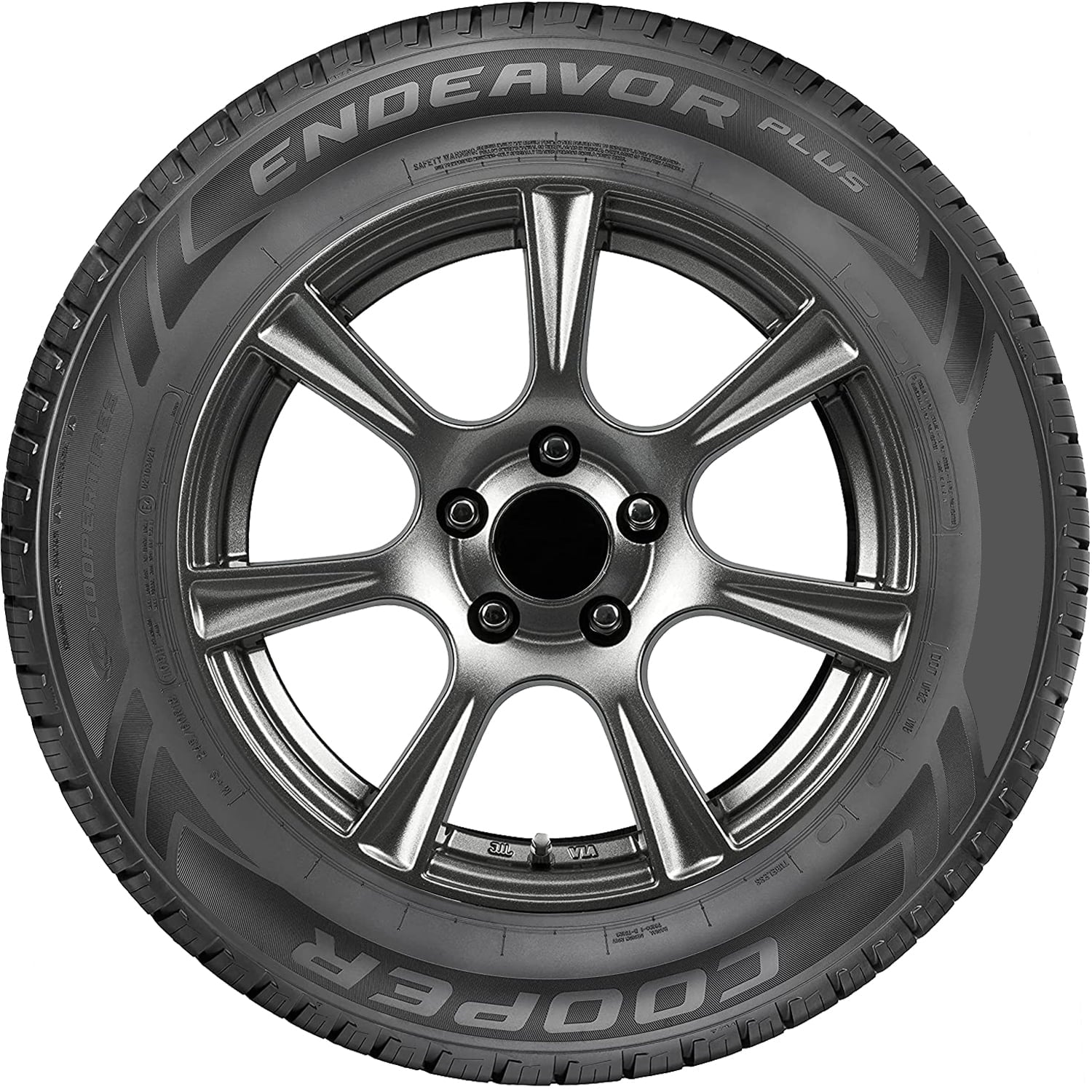 Pair of 2 () Cooper Endeavor Plus 255/60R19 109H  / All Season Tires Fits: 2010 Buick Enclave , 2021 Lincoln Aviator Base