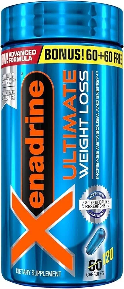Xenadrine Ultimate Weight Loss Dietary Supplement 120 Capsules