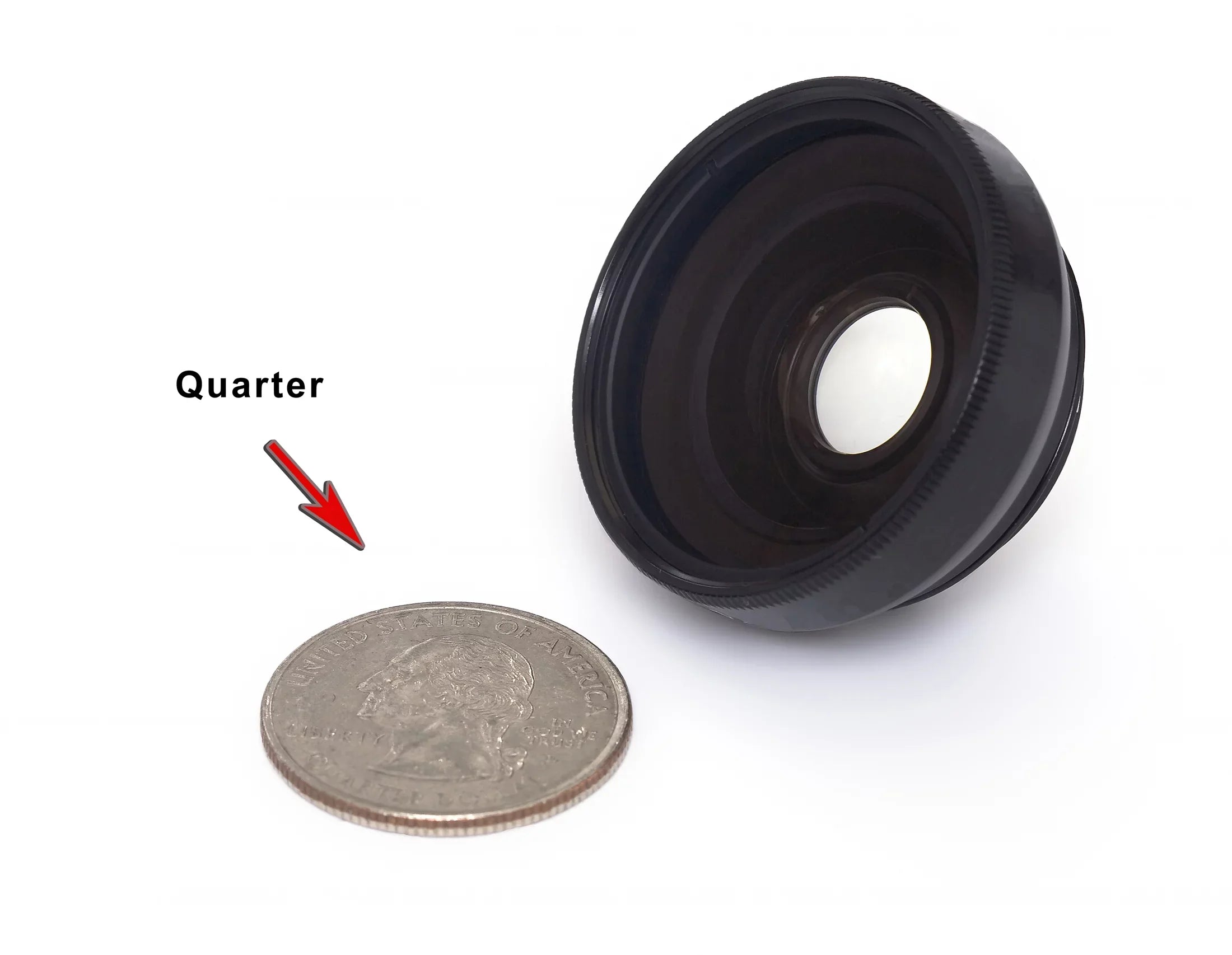 Kodak Zi8 0.45x Wide Angle Lens () Chrome Finish / Macro (Modification Style) Magnetic Type.