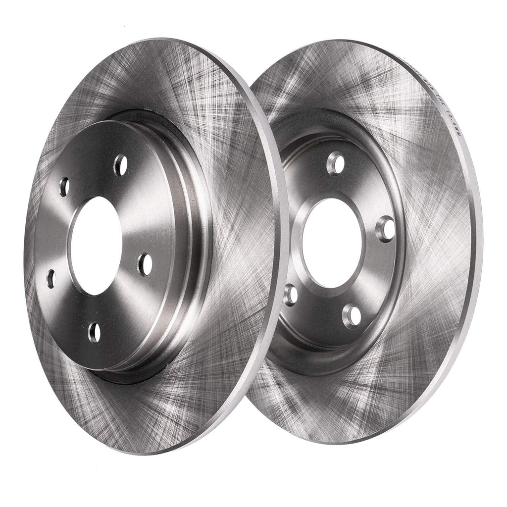 Detroit Axle - Rear Brake Rotors for Town & Country Dodge Grand Caravan Journey Ram /  Routan Replacement Disc Brakes Rotors: 12.01" Inch Rotor