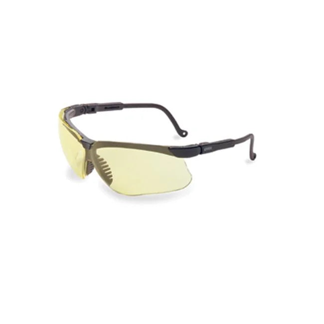 Uvex  Genesis Black & Amber  Safety Glasses