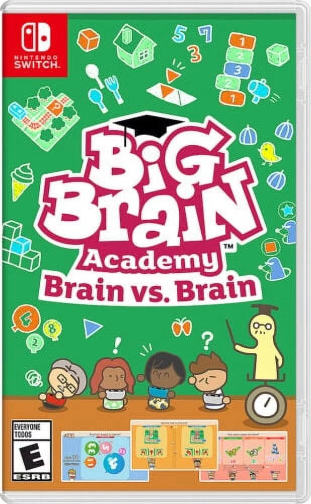 Big Brain Academy: Brain vs. Brain - Nintendo Switch, Nintendo Switch